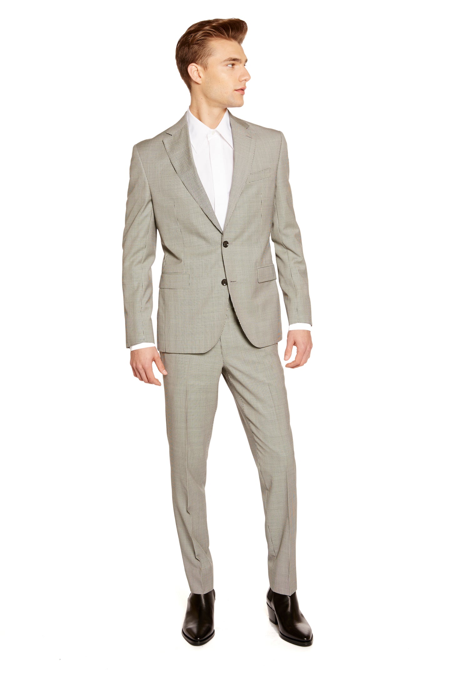 Lennox Dress Pants in Puppy Tooth