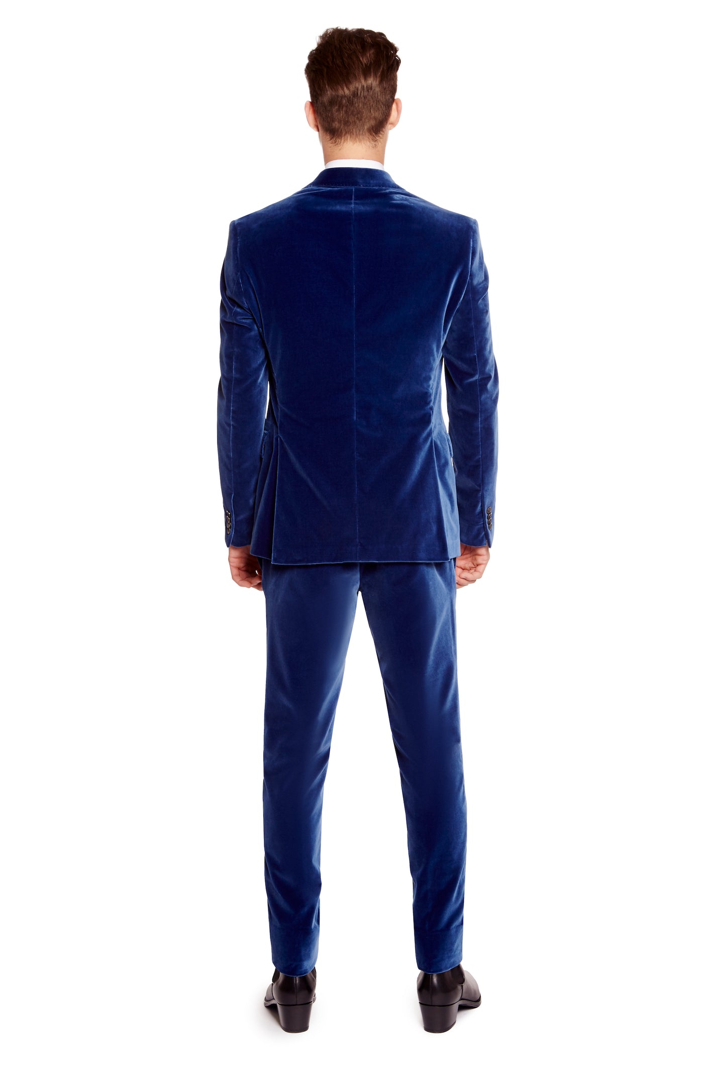 Products Cambridge Velvet Dress Pants in Persian Blue