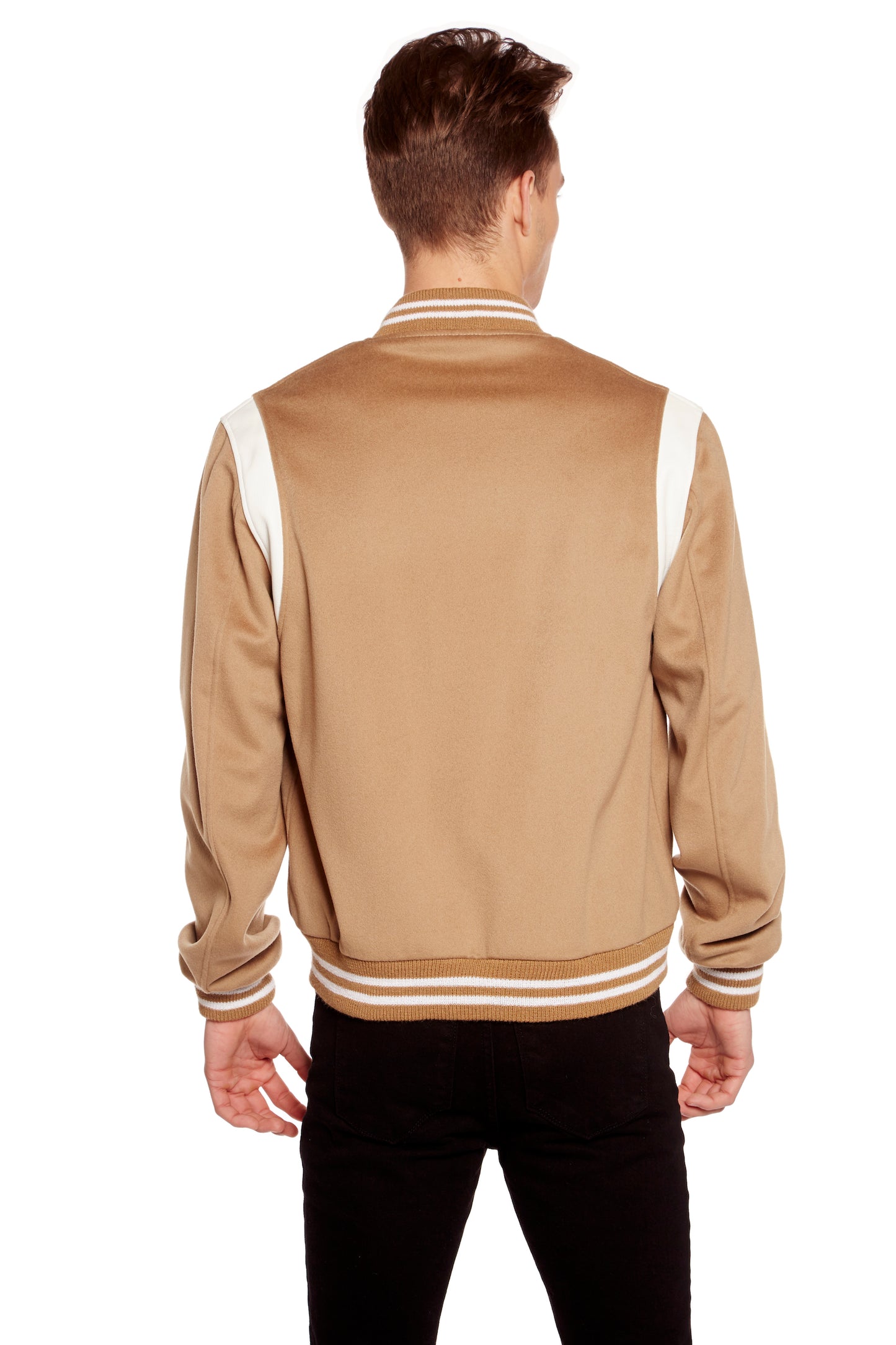 Rothesay Varsity Jacket in Camel