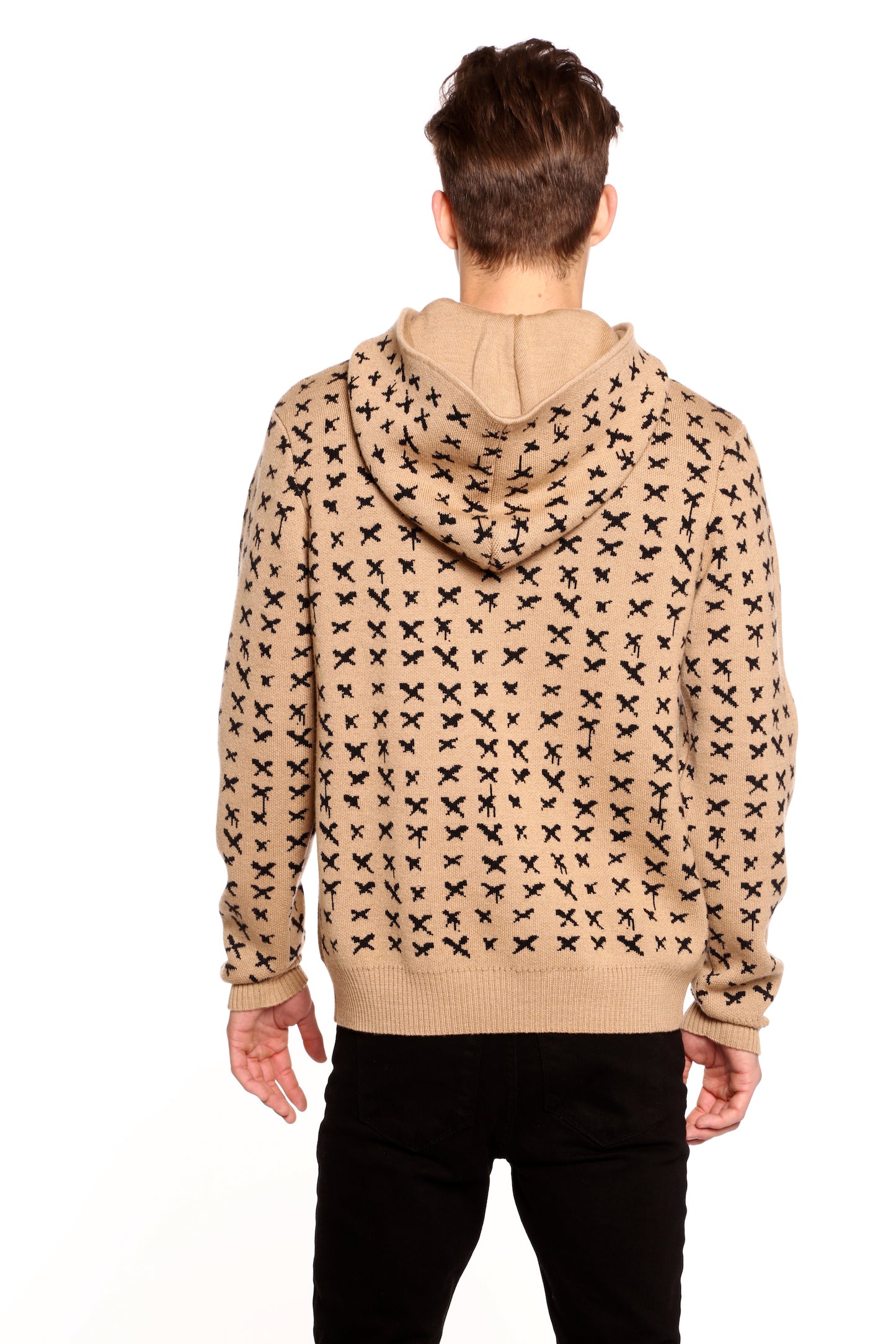 Richmond 'X' Hoodie in Camel