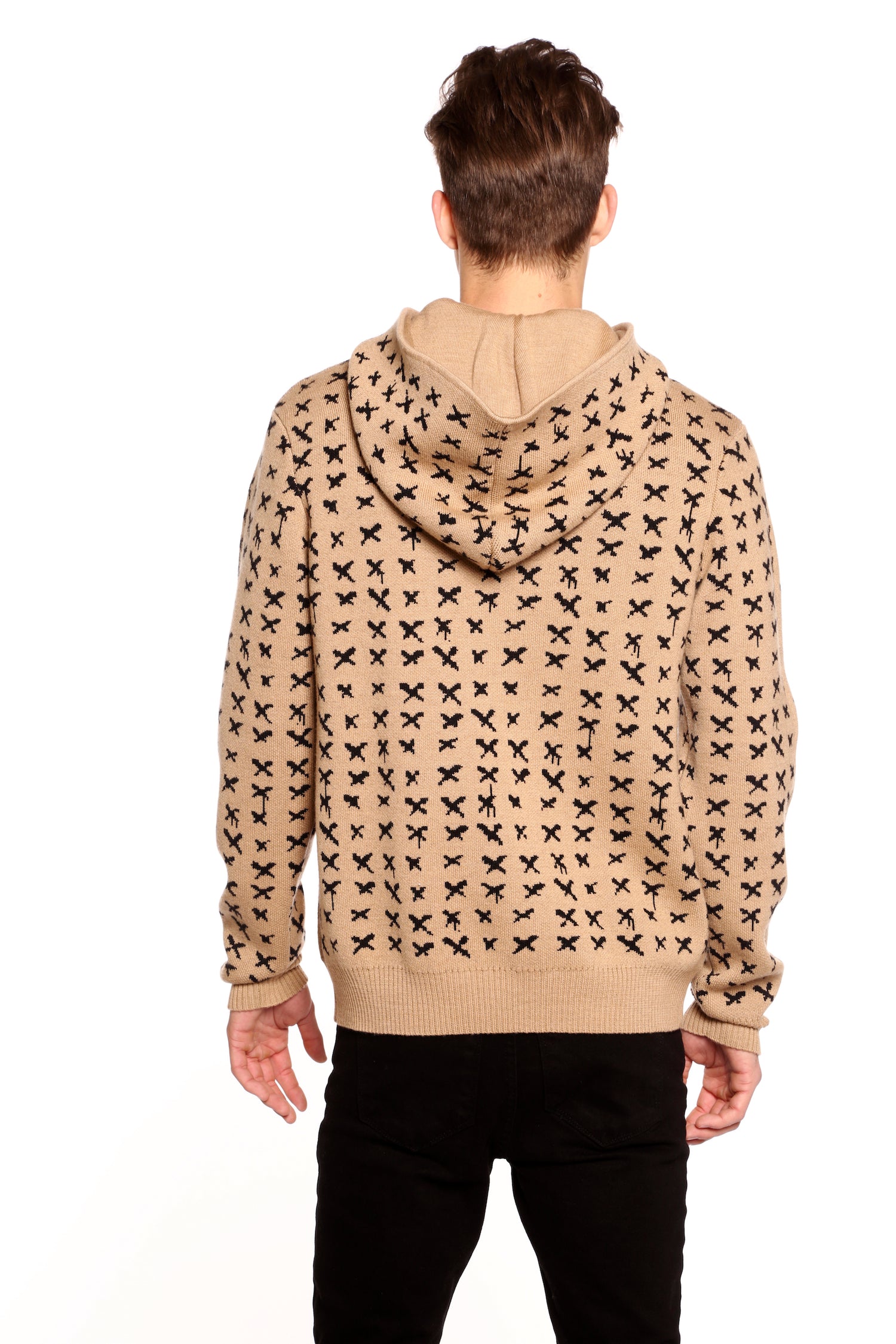 Richmond 'X' Hoodie in Camel