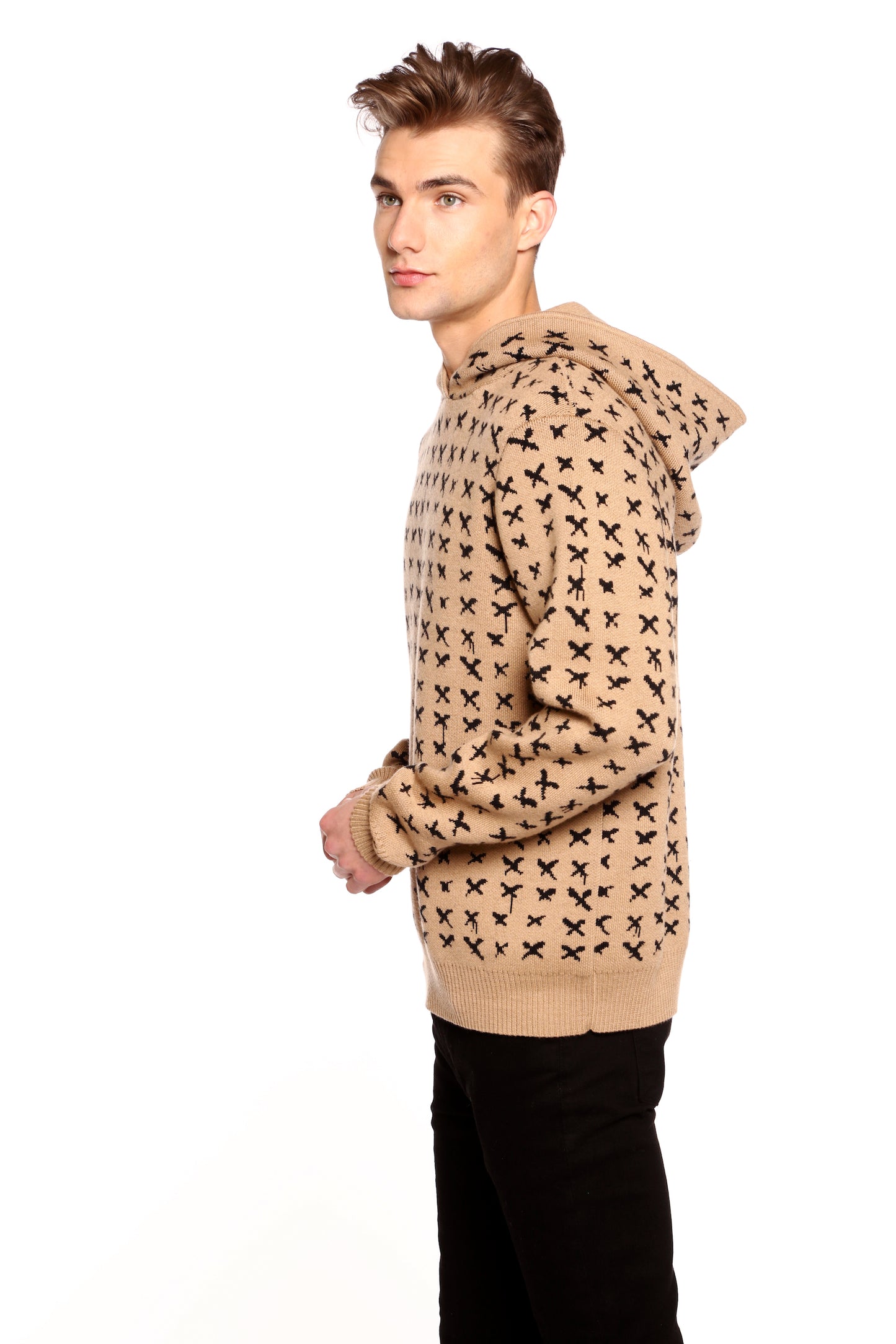 Richmond 'X' Hoodie in Camel