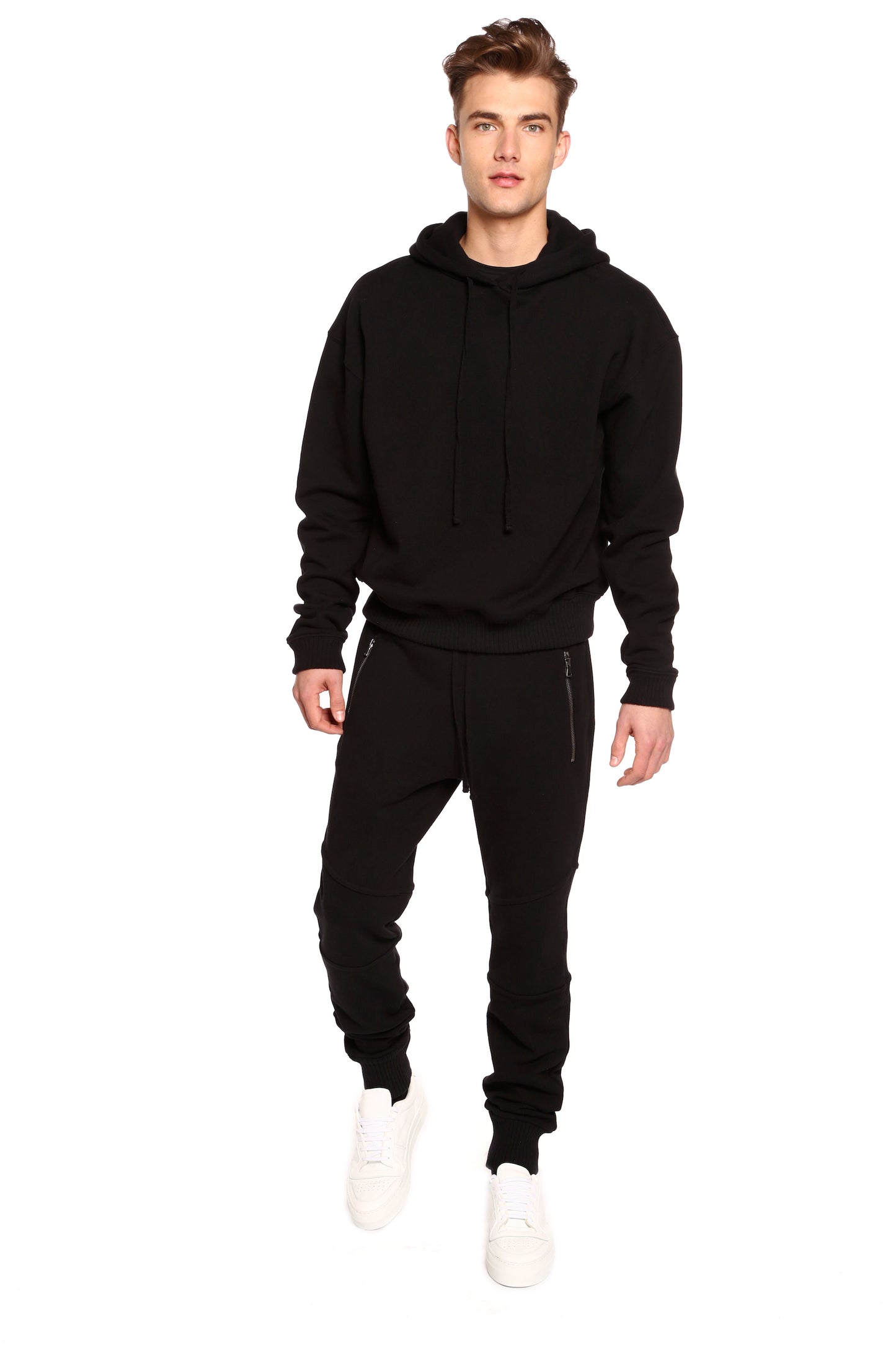Huntington Hoodie in Black