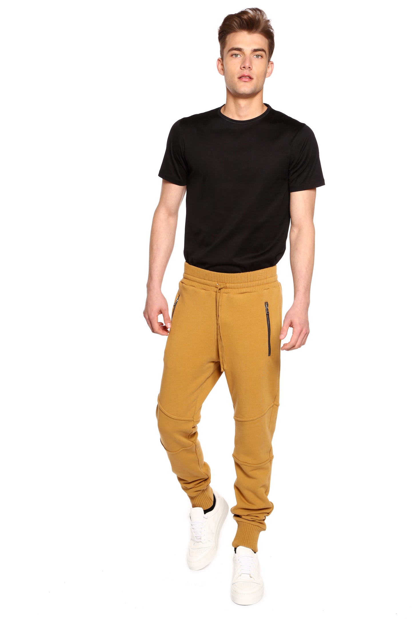 Huntington Sweatpants in Burnt Yellow