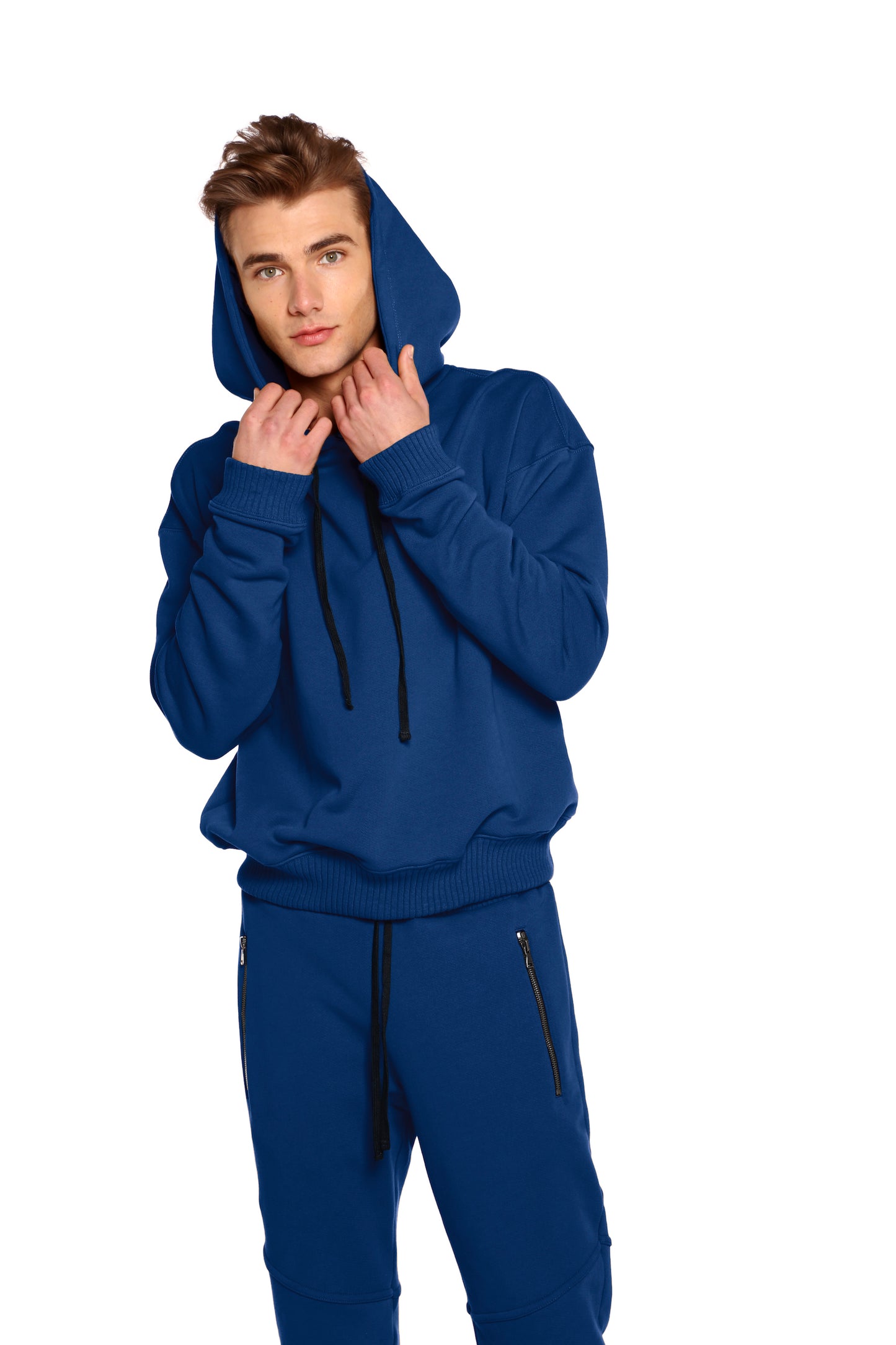 Huntington Hoodie in Persian Blue