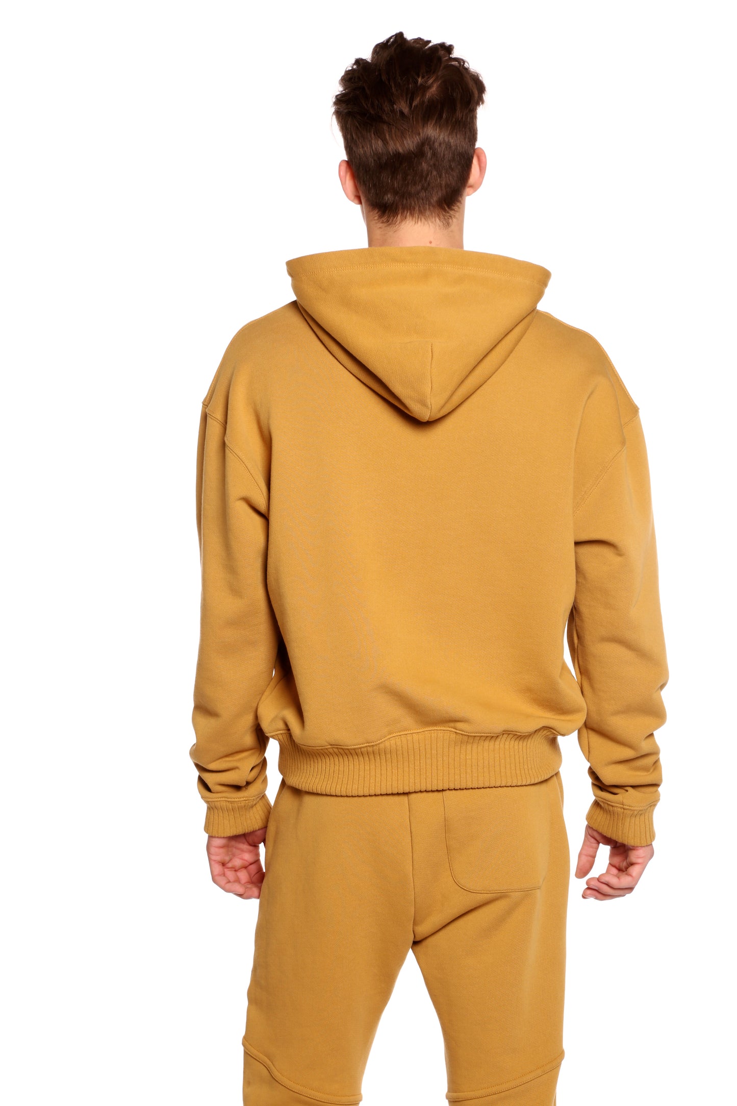 Huntington Hoodie in Burnt Yellow