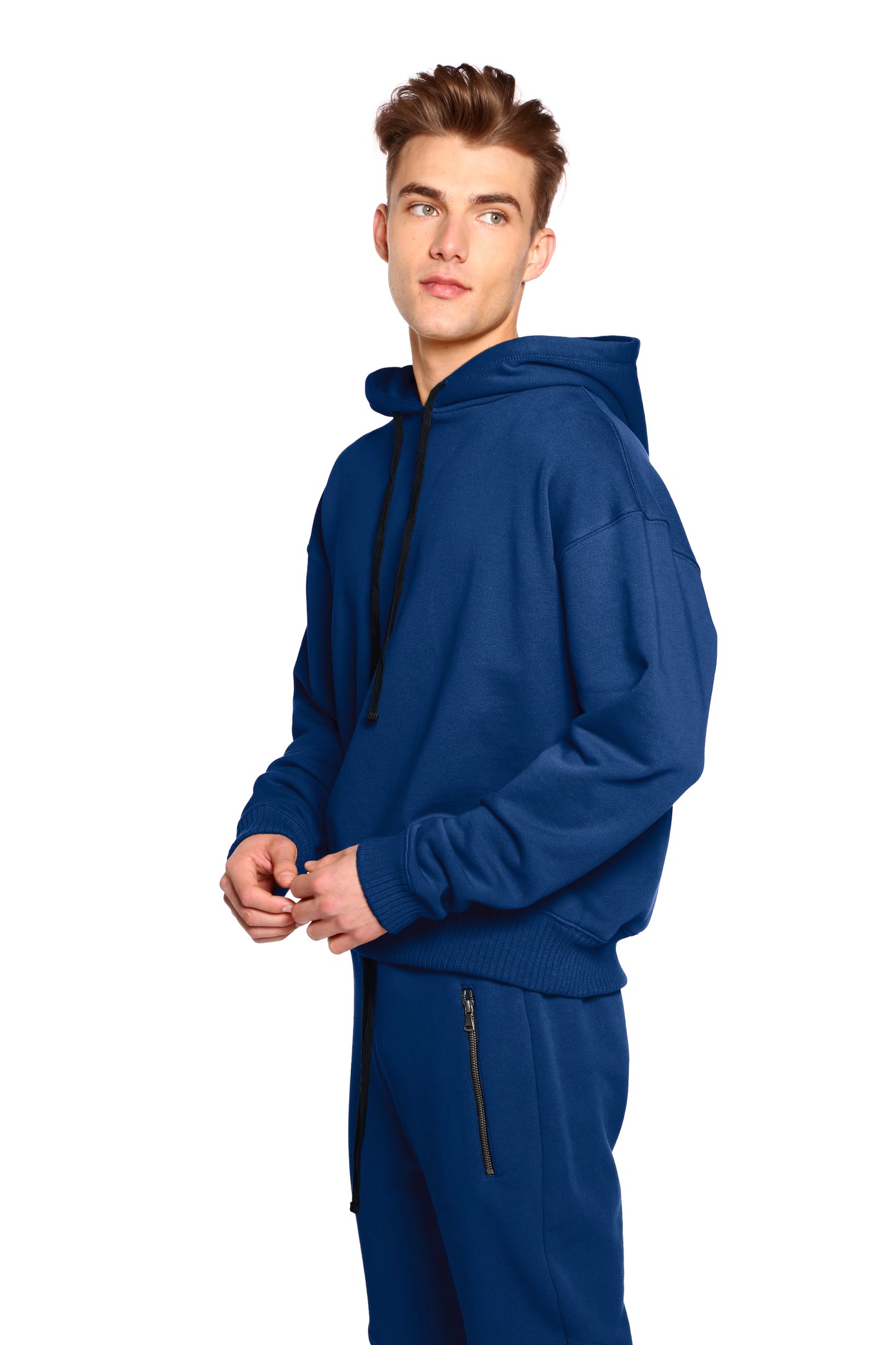 Huntington Hoodie in Persian Blue