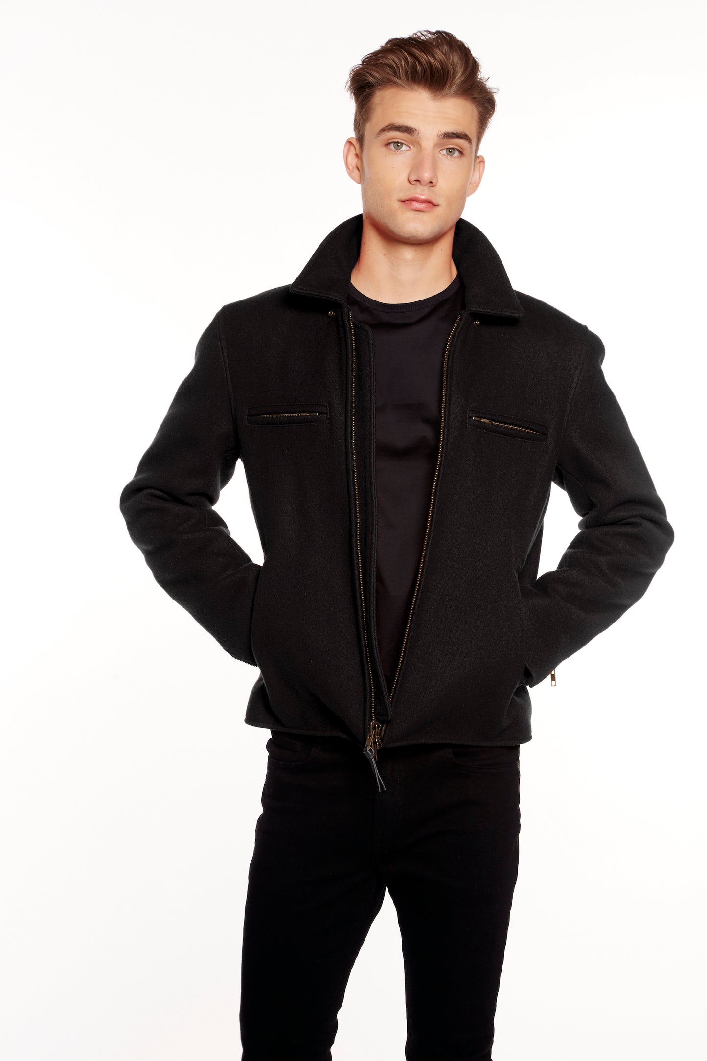 Beaufort Dockworker Jacket in Black