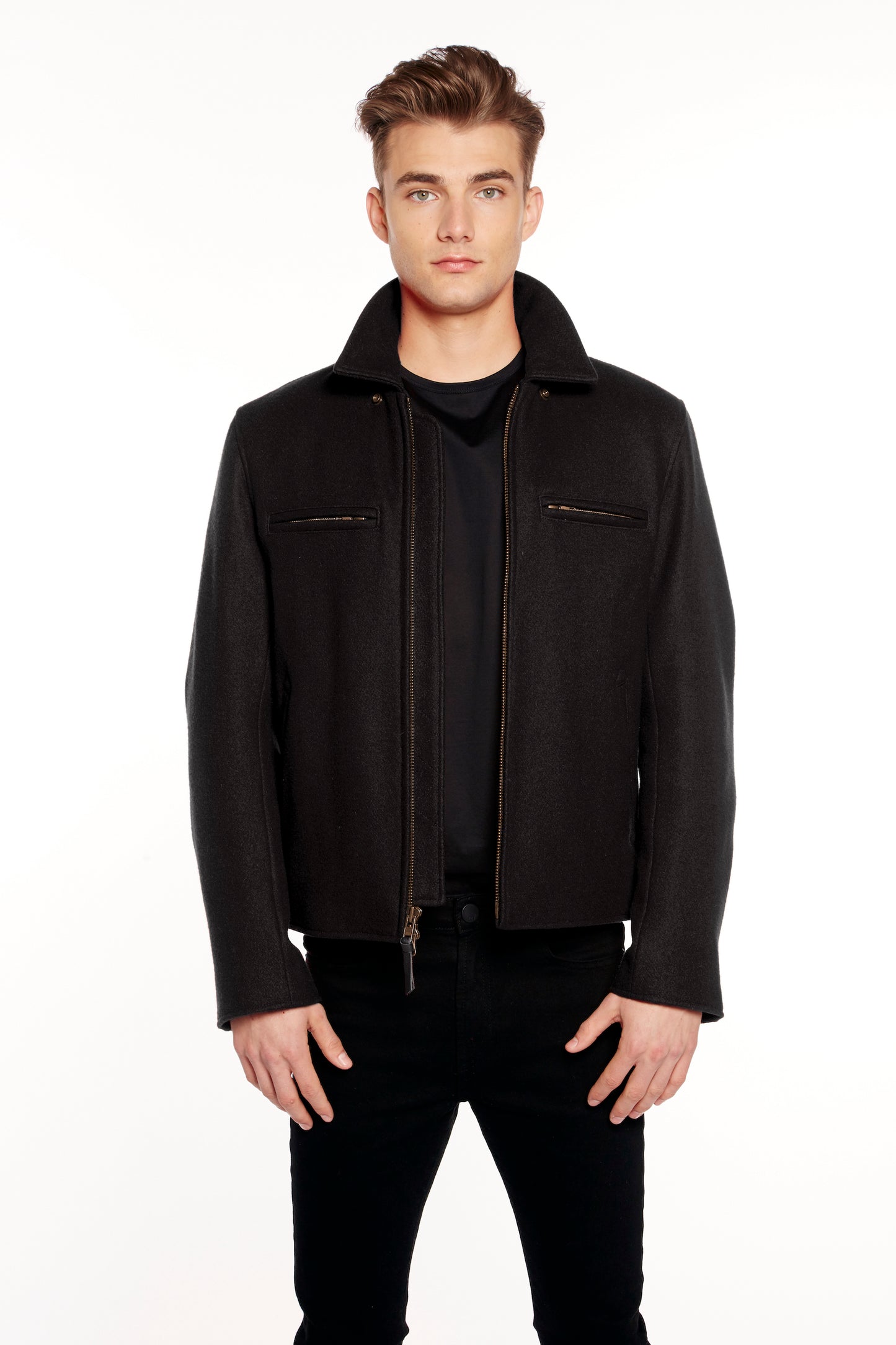 Beaufort Dockworker Jacket in Black