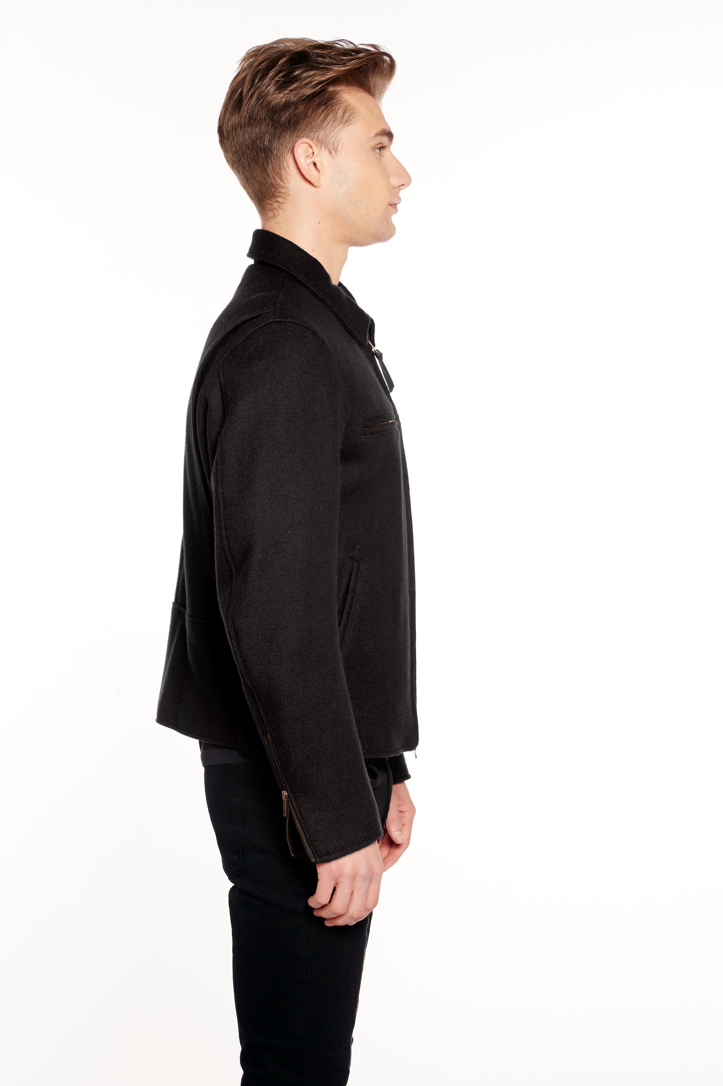 Beaufort Dockworker Jacket in Black