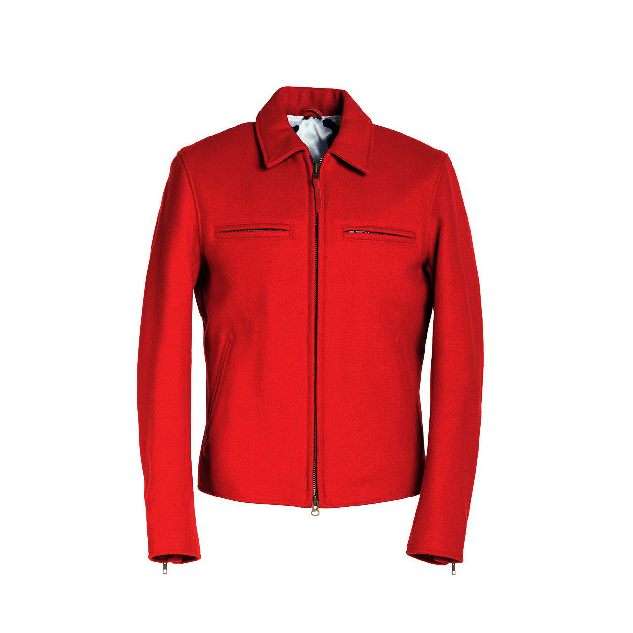 Beaufort Dockworker Jacket in Red
