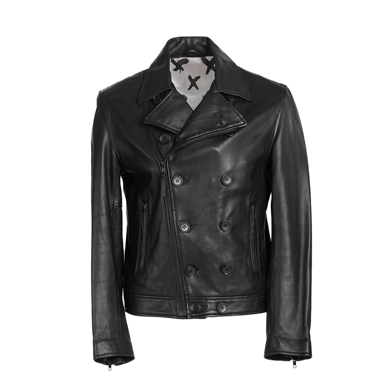 Brandon Leather Moto Jacket